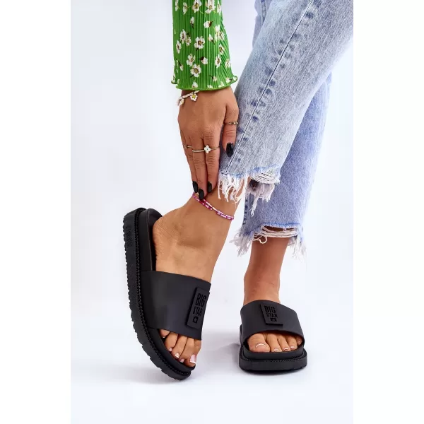  Női papucs BIG STAR LL274429 BLACK Big Star Shoes 