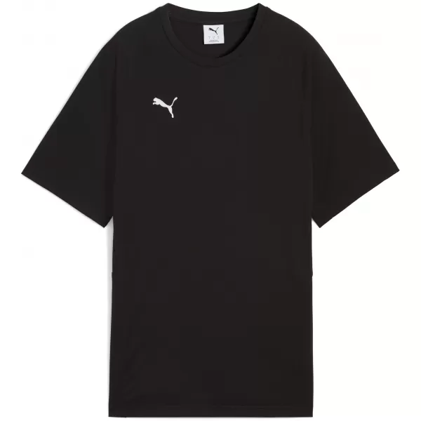  Ing PUMA TEAMEVOSTRIPE TEE WMN 659959_03 PUMA FEKETE/PUMA EZÜST 