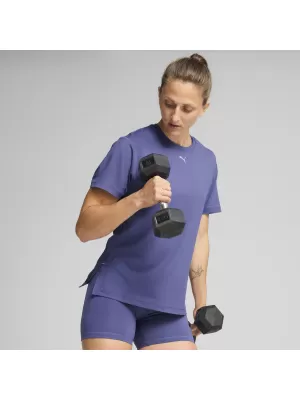 Ing PUMA CLOUDSPUN TEE - REG 525776_46 KÉK KRISTÁLY