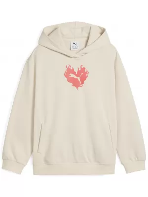Baba pulóver PUMA FLAMING LOVE HOODIE 685109_87 ALPESI HÓ
