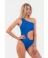 Aszimmetrikus egy vállú monokini 459 BLUE Nebbia