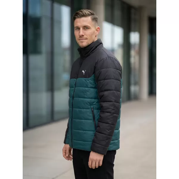  Férfi dzseki PUMA ESS PADDED JACKET 685210-75 ZÖLD 
