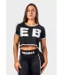 Crop top póló GAME ON 610 BLACK Nebbia