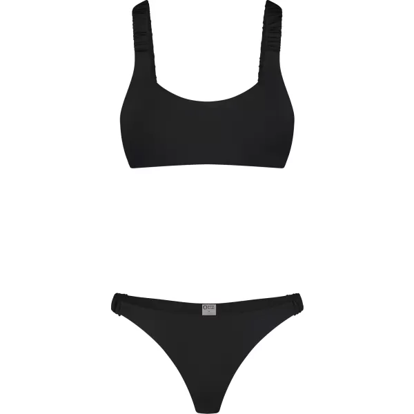  Női bikini - felső rész NORDBLANC NBSSS8209 FEKETE 