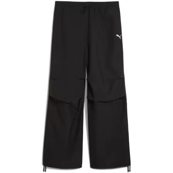  Hölgyek nadrágja PUMA WARDROBE ESS PARACHUTE WOVEN PANTS OP 632044-01 FEKETE 