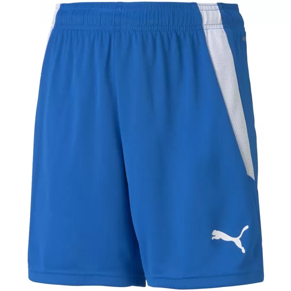  Rövidnadrág PUMA TEAMLIGA SHORTS JR 704931_02 ELEKTROMOS KÉK LIMONÁDÉ 