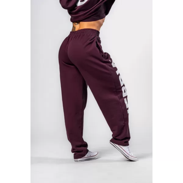  Bő bő melegítőnadrág BOYFRIEND STYLE 432 DARK RED Nebbia 
