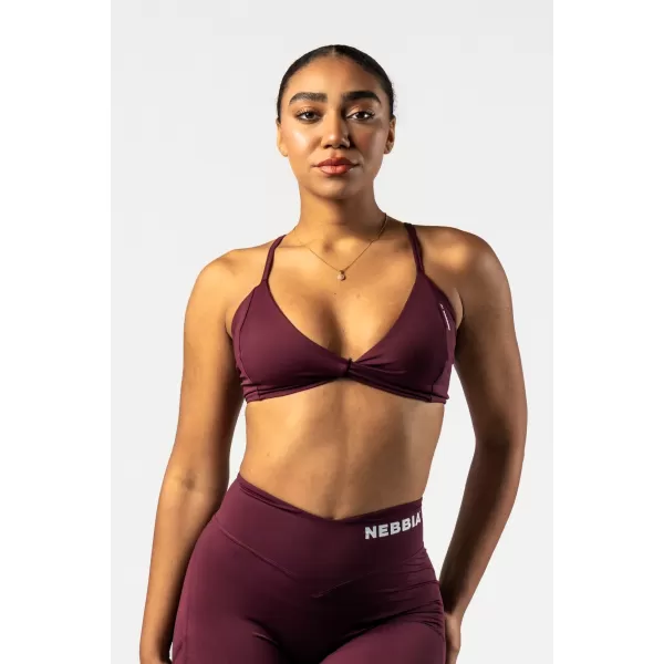  Sportmelltartó közepes alátámasztással TWIST-KNOT 423 DARK RED Nebbia 