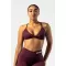 Sportmelltartó közepes alátámasztással TWIST-KNOT 423 DARK RED Nebbia