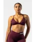 Sportmelltartó közepes alátámasztással TWIST-KNOT 423 DARK RED Nebbia