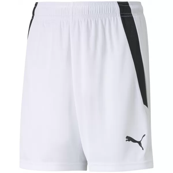  Rövidnadrág PUMA TEAMLIGA SHORTS JR 704931_02 ELEKTROMOS KÉK LIMONÁDÉ 