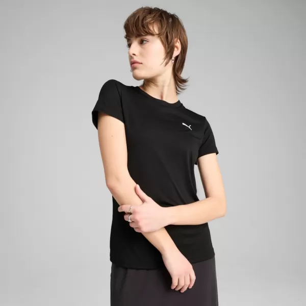 Ing PUMA ESS POLY TEE 682376-01 FEKETE 