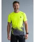 Férfi funkcionális tömörítés T -piró prémium ALTISPORT VOJ/ALM109TR04 FLUO SÁRGA
