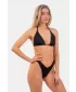 Klasszikus háromszög bikini - felső 450 BLACK Nebbia