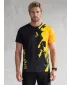 Férfi funkcionális T -piró prémium ALTISPORT VOJ/ALM112TR01 FEKETE-FLUO NARANCS