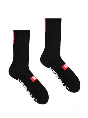 EXTRA MILE” crew zokni 103 BLACK Nebbia