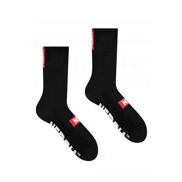  EXTRA MILE” crew zokni 103 BLACK Nebbia 