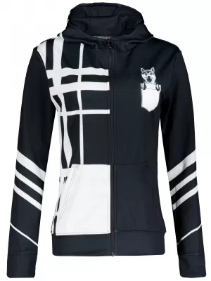 Női funkcionális pulóver a zip prémiumon ALTISPORT VOJ/ALW098MI02 SHIBA