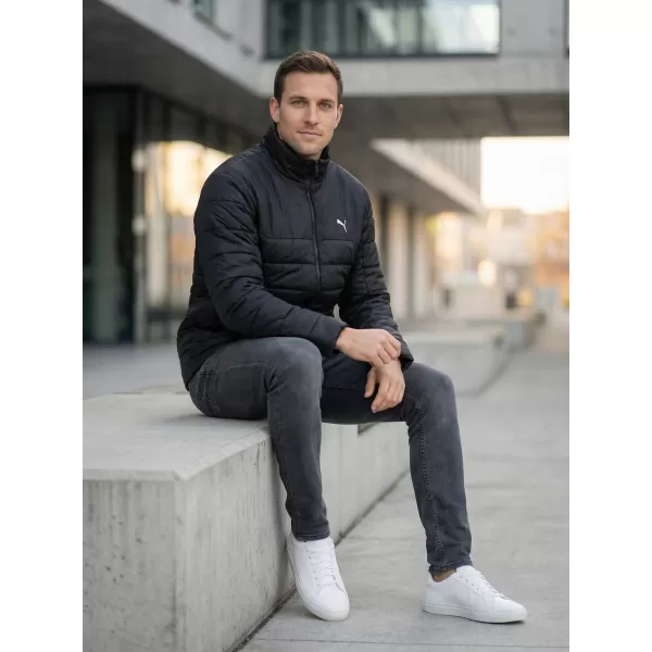  Férfi dzseki PUMA ESS PADDED JACKET 685210-01 FEKETE 