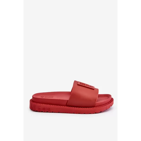  Női papucs BIG STAR LL274430 RED Big Star Shoes 