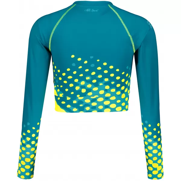  A nők funkcionális termés legfontosabb prémiumja ALTISPORT VOJ/ALW109TR04 SMARAGD/FLUO SÁRGA 