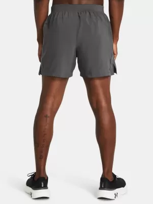 Férfi rövidnadrág UNDER ARMOUR LAUNCH 5'' SHORTS 1382617-025 SZÜRKE