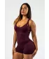 Formáló fitness overall STRONG BEAUTY 427 DARK RED Nebbia