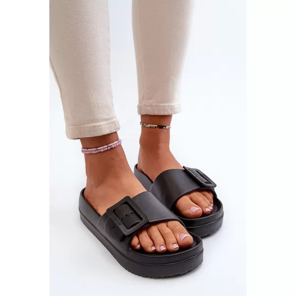  Női papucsok BIG STAR NN274A662 BLACK Big Star Shoes 