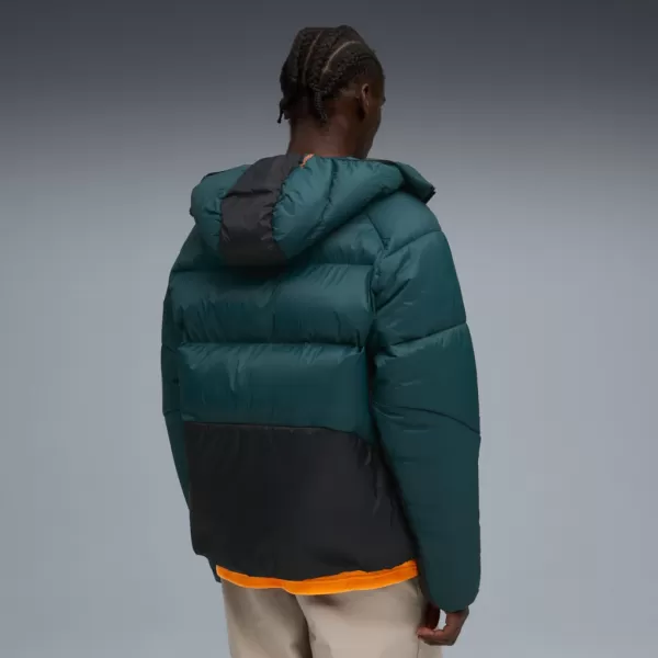  Férfi dzseki PUMA TECH PRIMALOFT PUFFER JACKET 632165-75 ZÖLD 