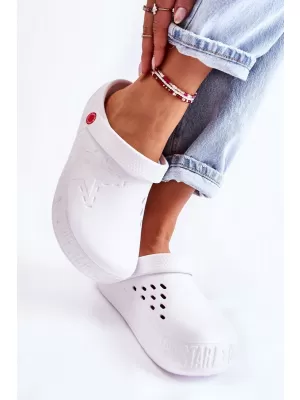 Női felbújós papucs BIG STAR II275003 WHITE Big Star Shoes