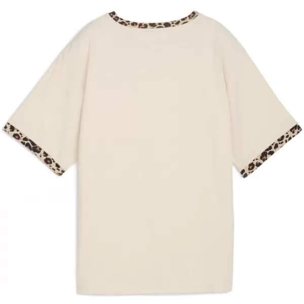  Ing PUMA ESS GRAPHIC ANIMAL RELAXED TEE 688082-87 FEHÉR 