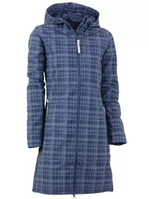 Hölgyek softshell kabátja ALPINE PRO ASHERAH INS. SÖTÉTKÉK