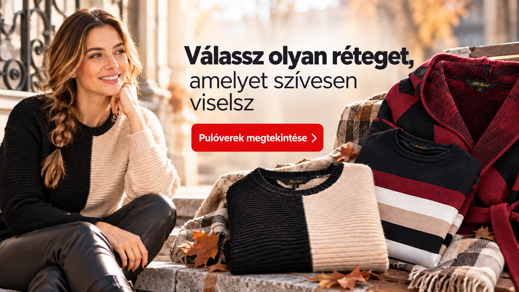 Válassz olyan réteget, amelyet szívesen viselsz: pulóverek megtekintése