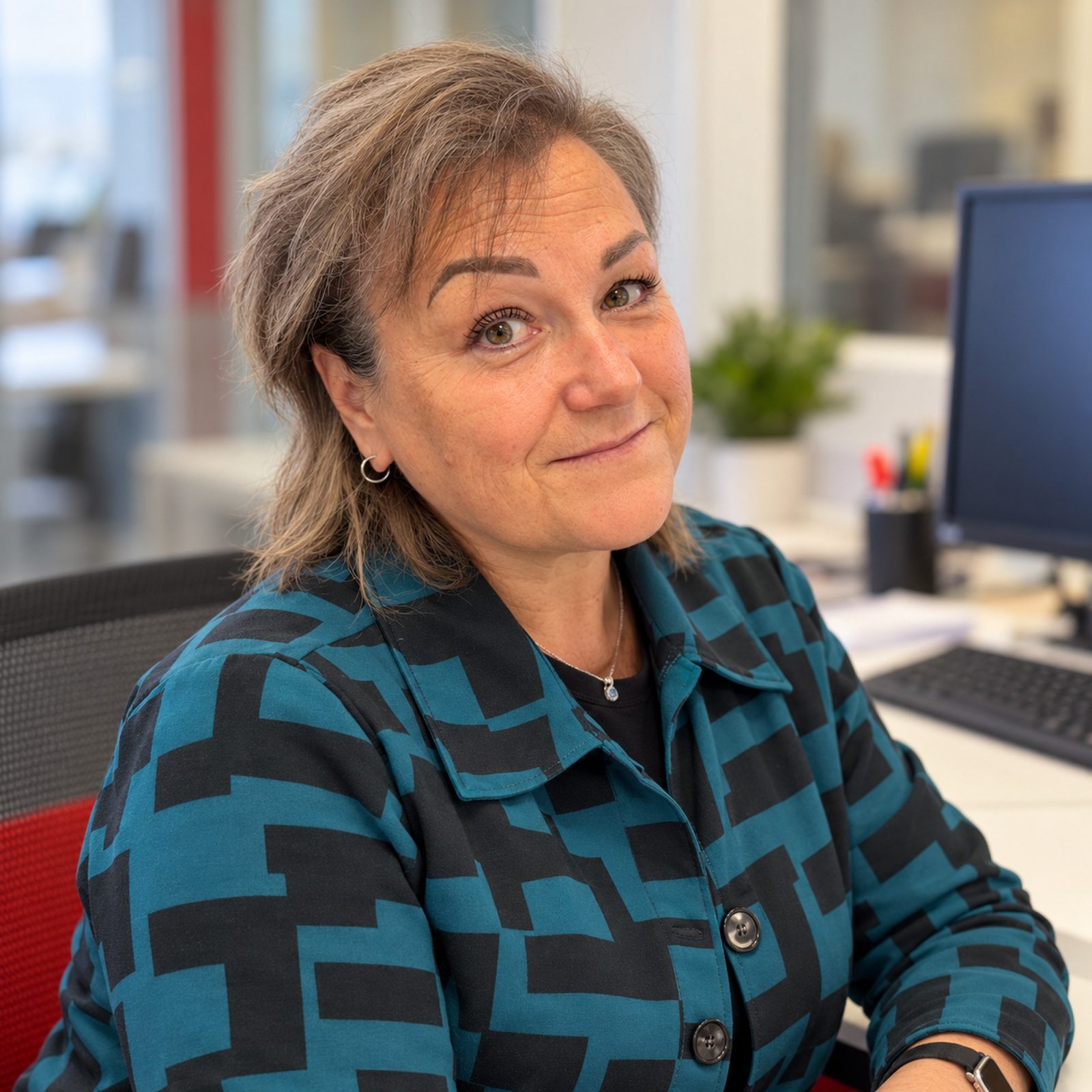 Šárka Boušková portréja