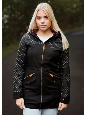 Női softshell dzseki ALTISPORT GEMEE FEKETE