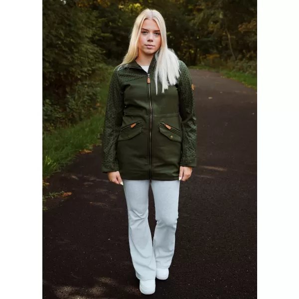  Női softshell dzseki ALTISPORT GEMEE KHAKI 