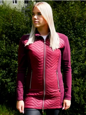 Női kabát ALTISPORT GALA BURGUNDIA