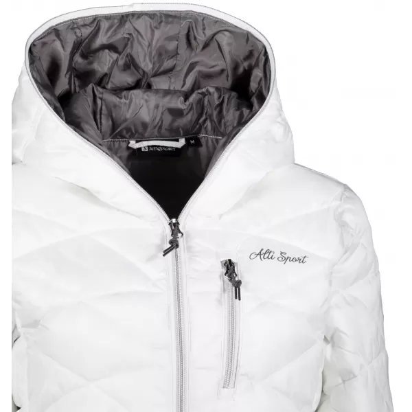  Női kabát ALTISPORT LEINA FEHÉR 