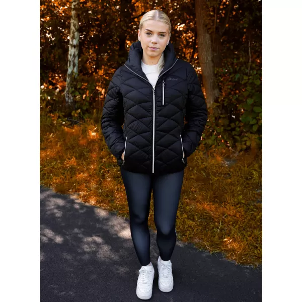  Női kabát ALTISPORT LEINA FEKETE 