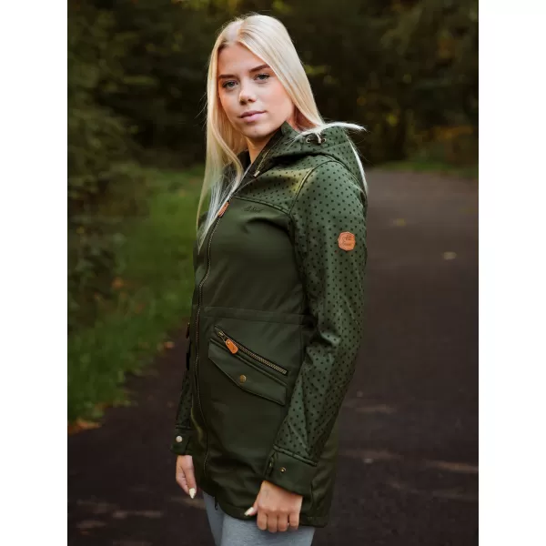  Női softshell dzseki ALTISPORT GEMEE KHAKI 