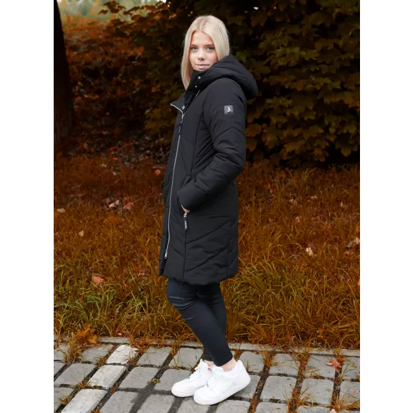  Kabát ALTISPORT ONEBA FEKETE 
