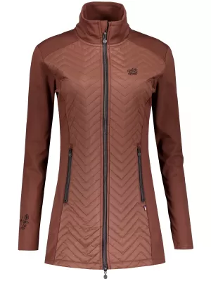 Női kabát ALTISPORT GALA BARNA