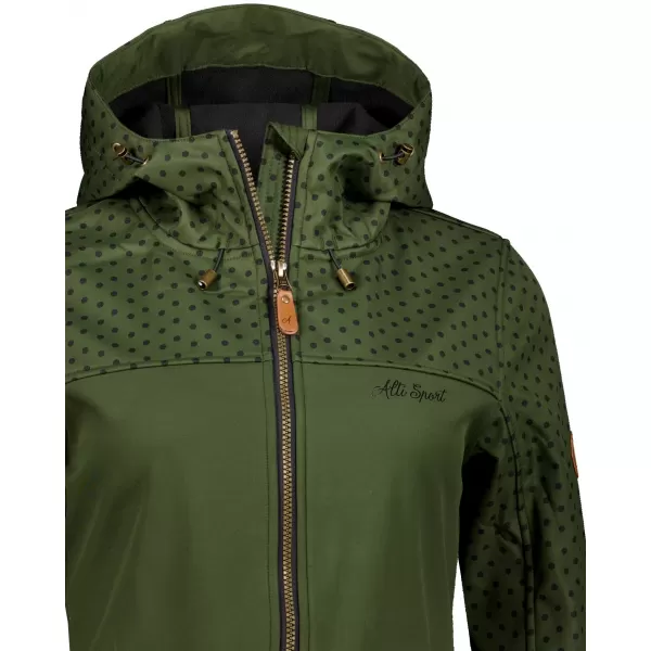 Női softshell dzseki ALTISPORT GEMEE KHAKI 