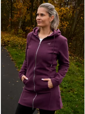 Női pulóver ALTISPORT LIALA BARNA