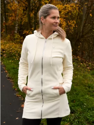 Női pulóver ALTISPORT LIALA FEHÉR