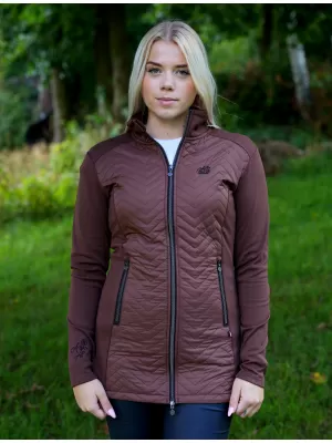 Női kabát ALTISPORT GALA BARNA