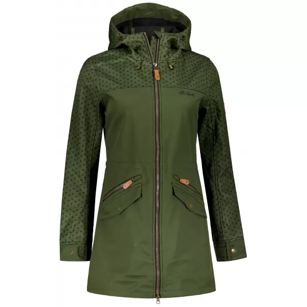  Női softshell dzseki ALTISPORT GEMEE KHAKI 