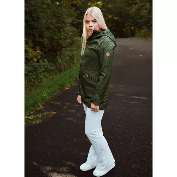  Női softshell dzseki ALTISPORT GEMEE KHAKI 