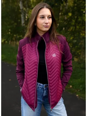 Női kabát ALTISPORT GAIL BURGUNDIA