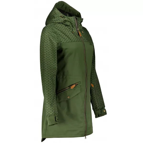  Női softshell dzseki ALTISPORT GEMEE KHAKI 